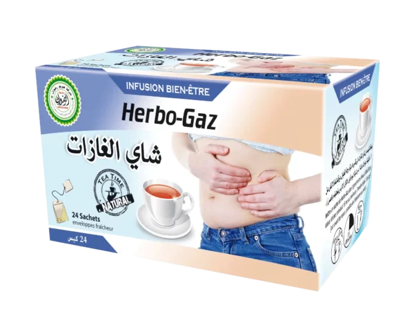 شاي الغازات