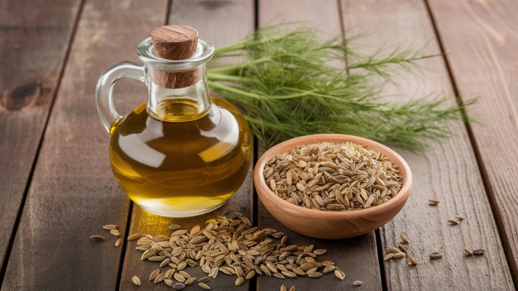 زيت الشمر لتكبير القضيب