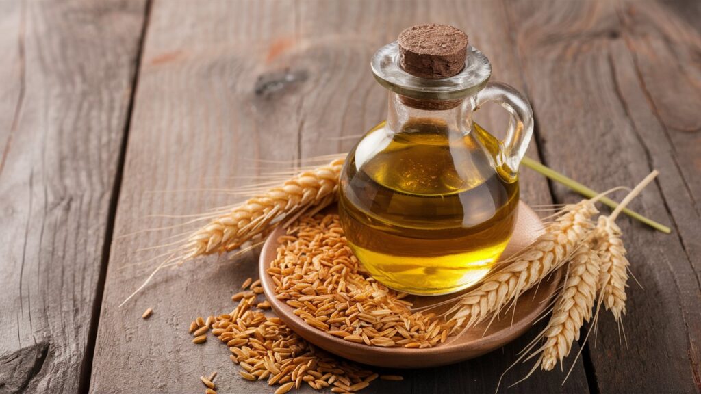 زيت جنين القمح لتكبير القضيب